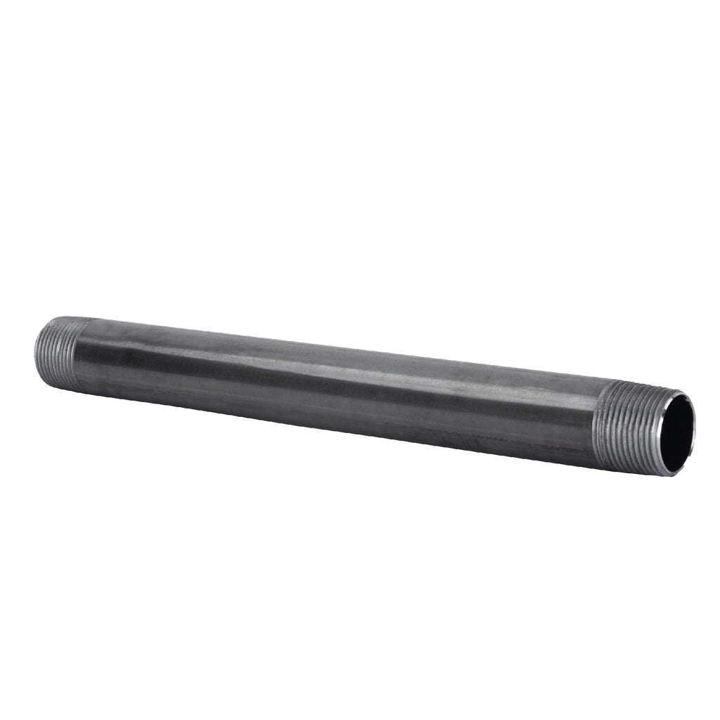 1 in. x 24 in. Black Pipe
