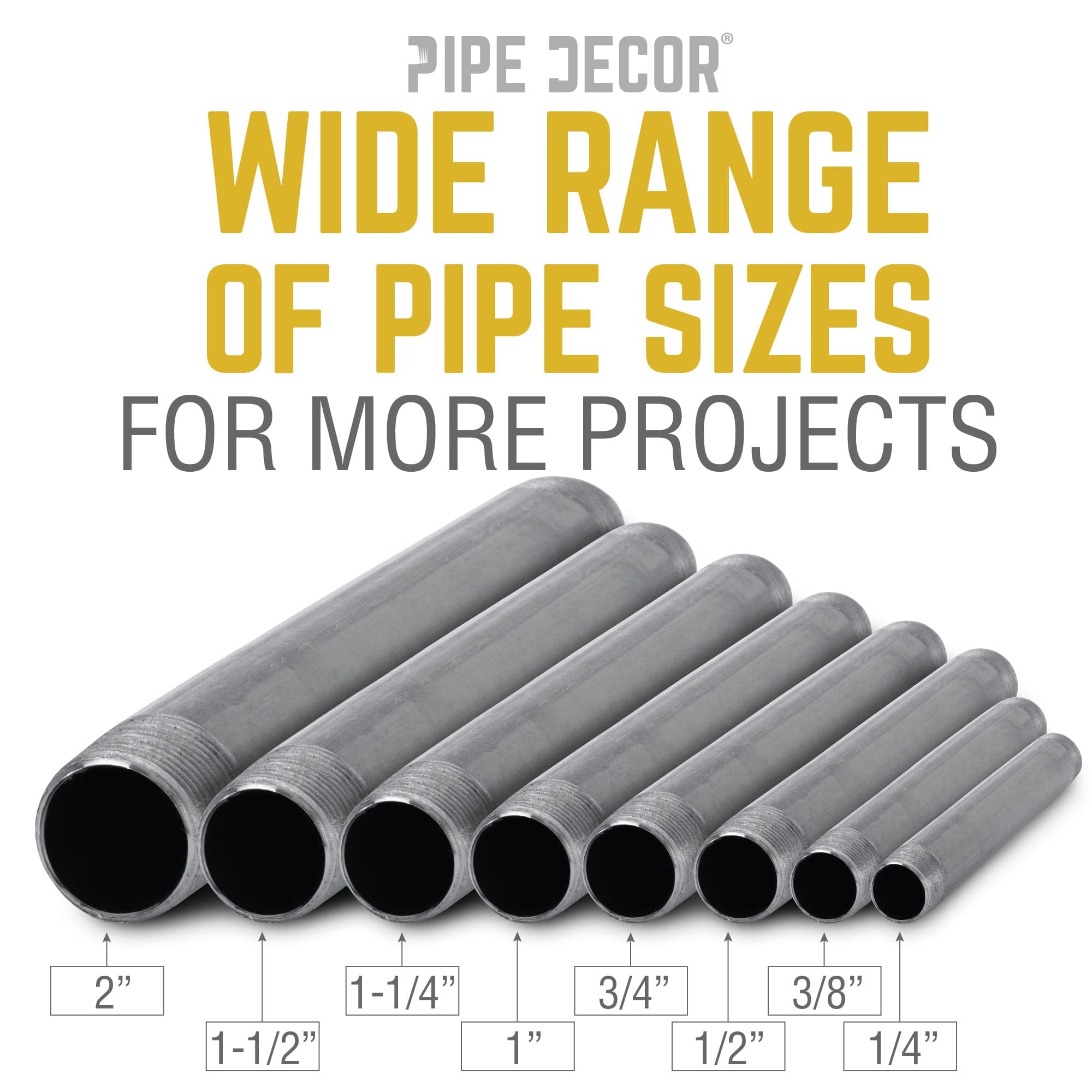 3/4 in. x 24 in. Black Pipe