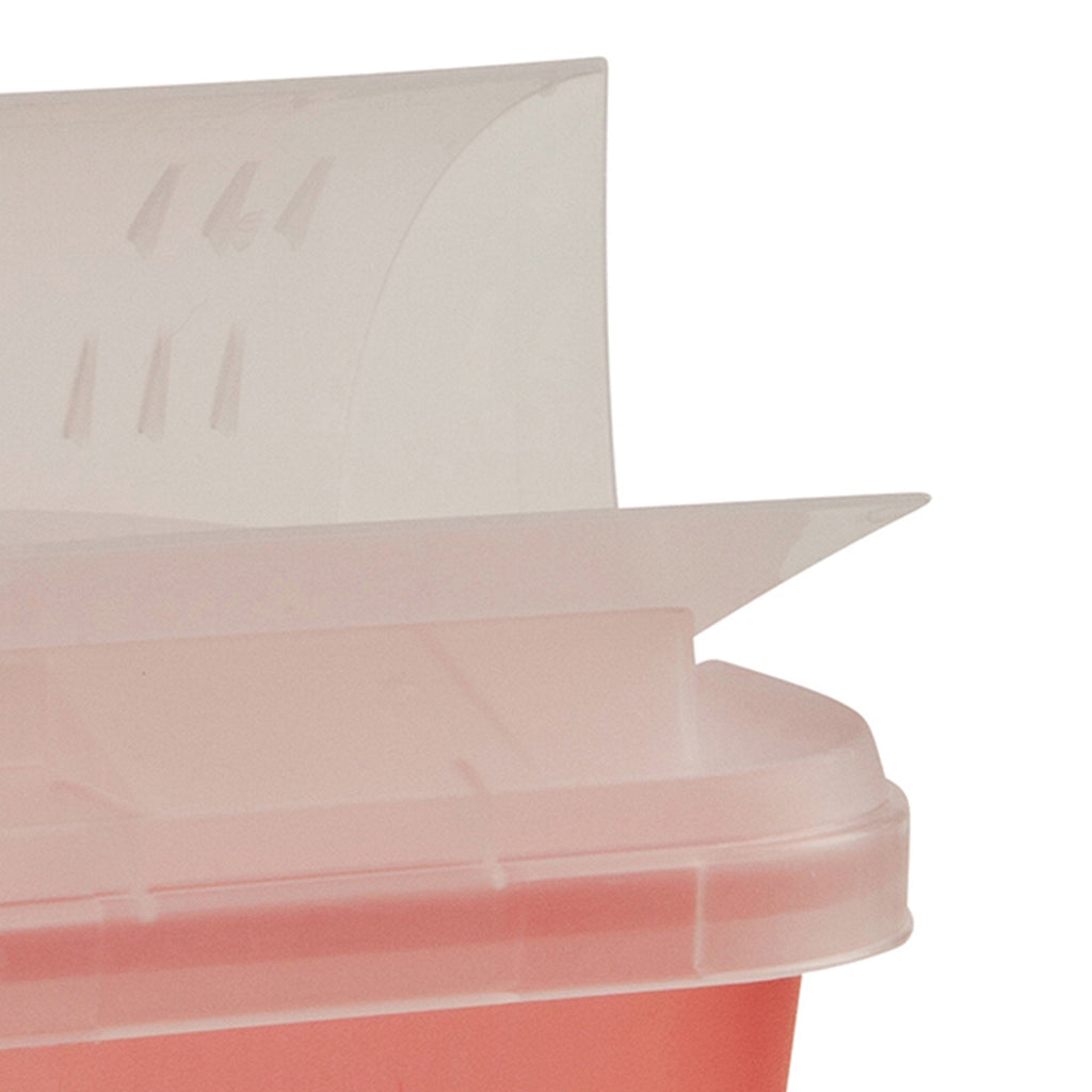 SharpSafety™ Multi-purpose Sharps Container, 2 Gallon, 10 x 10½ x 7¼ Inch 89671