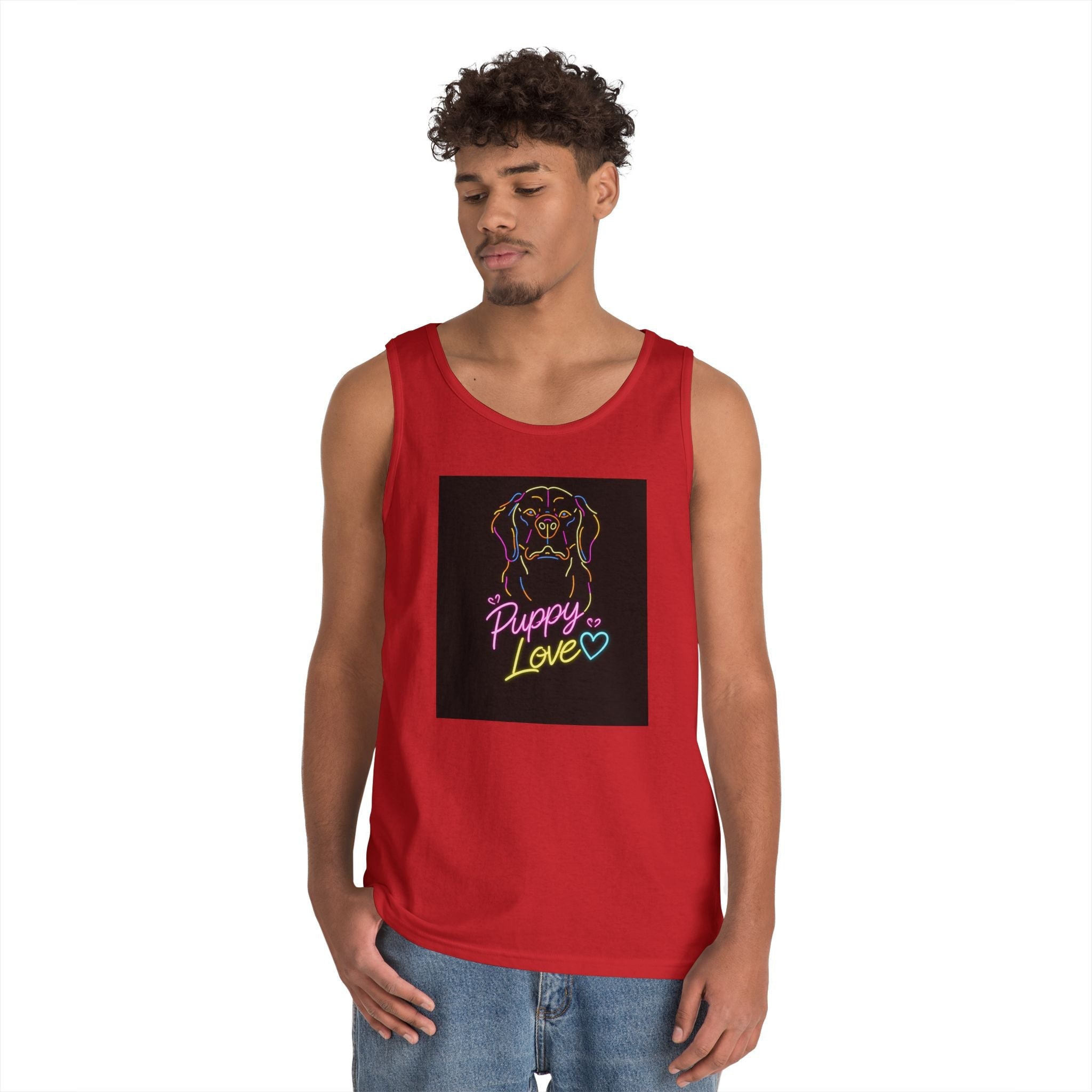 Retro Funny Dog Tank Top — Cute Future Vibes