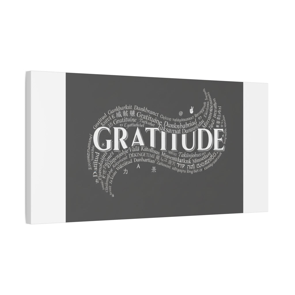 Gratitude Wall Art Matte Canvas | Tiny Treats, sweet uplifting print