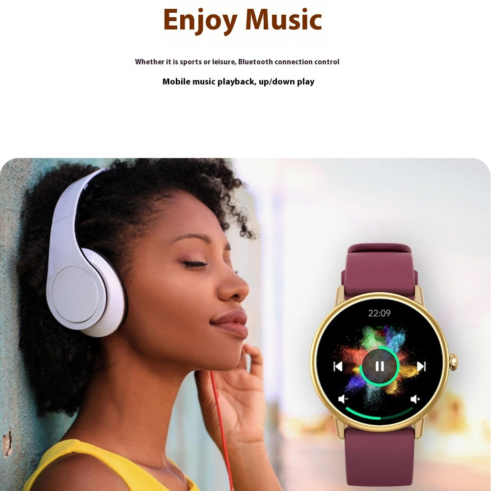 Smart Blood Glucose Heart Rate Blood Oxygen Monitoring Bluetooth Calling Sports Watch