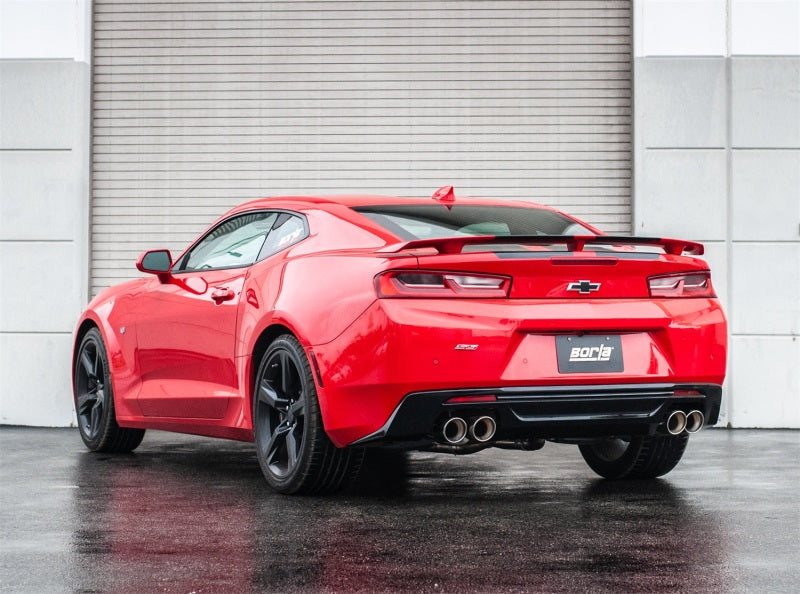 Borla Chevy 16-17 Camaro 6.2L ATAK Catback w/ Dual Tips (NPP) Dual Split Rear Exit 140688