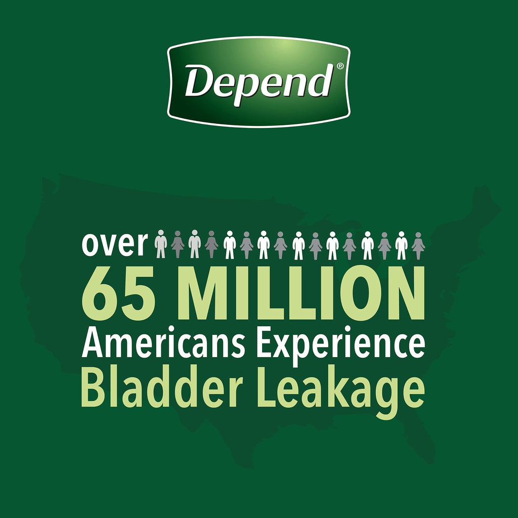 Depend® Fresh Protection™ Men's Maximum Absorbency Underwear, Small/Medium 43616