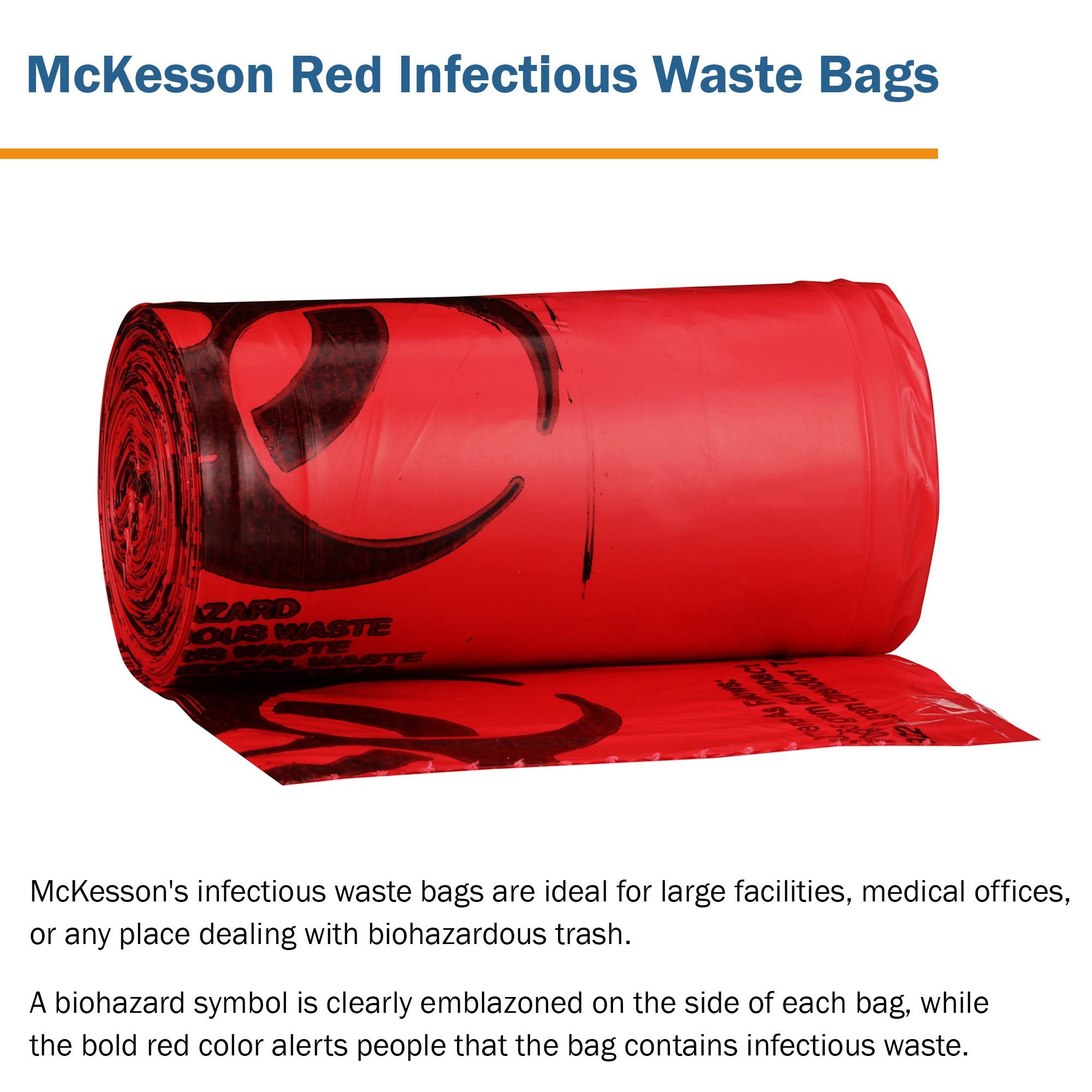 McKesson Infectious Waste Bag 03-4404