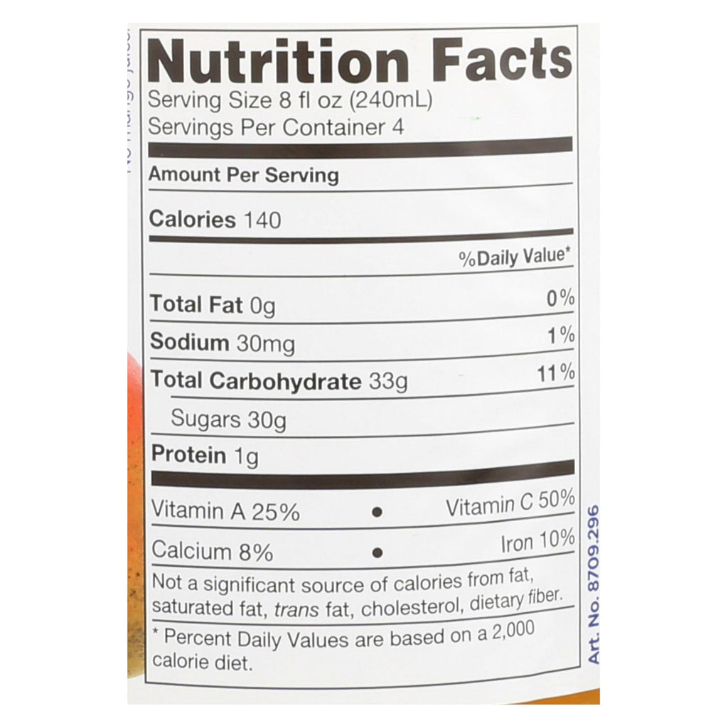 Hero Preserves Mango Nectar, Case of 6, 33.8 Ounces