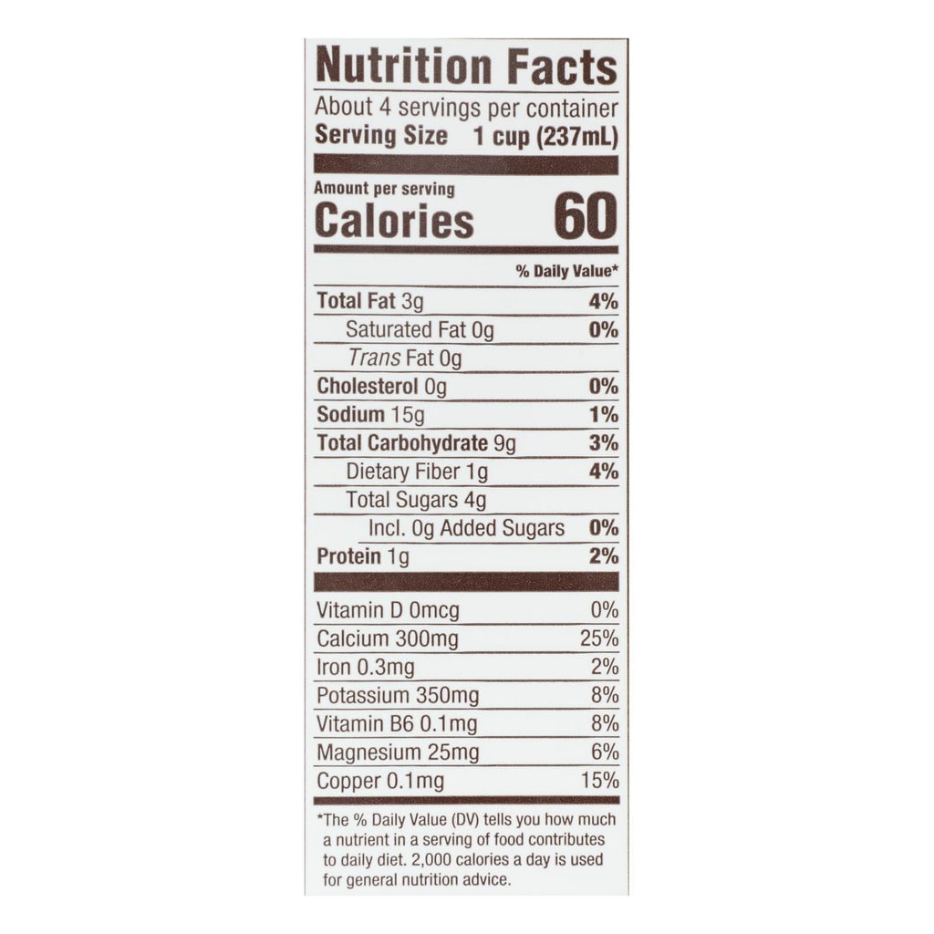 Mooala Organic Original Banana Milk, Case of 6, 32 Fluid Ounce