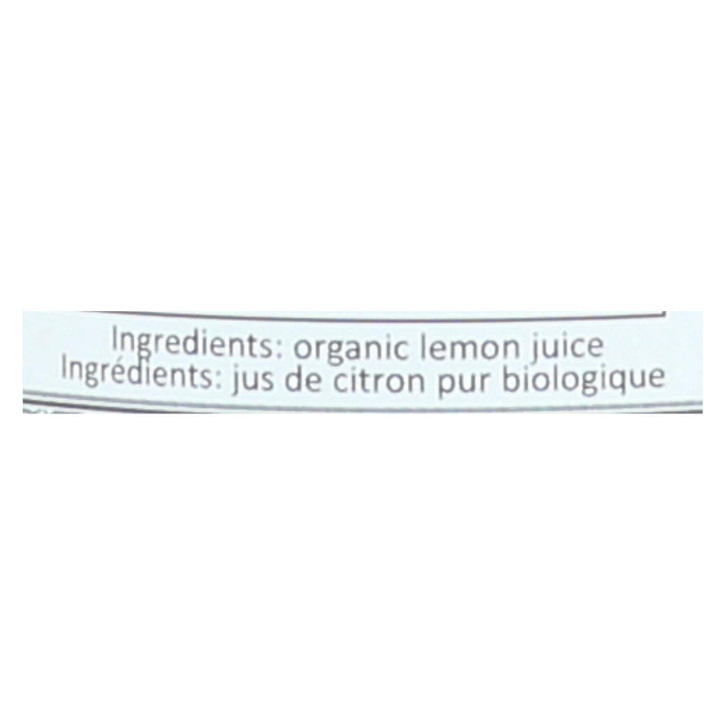 Volcano Burst Organic Lemon Juice, Case of 12, 16.9 Fluid Ounce Bottles