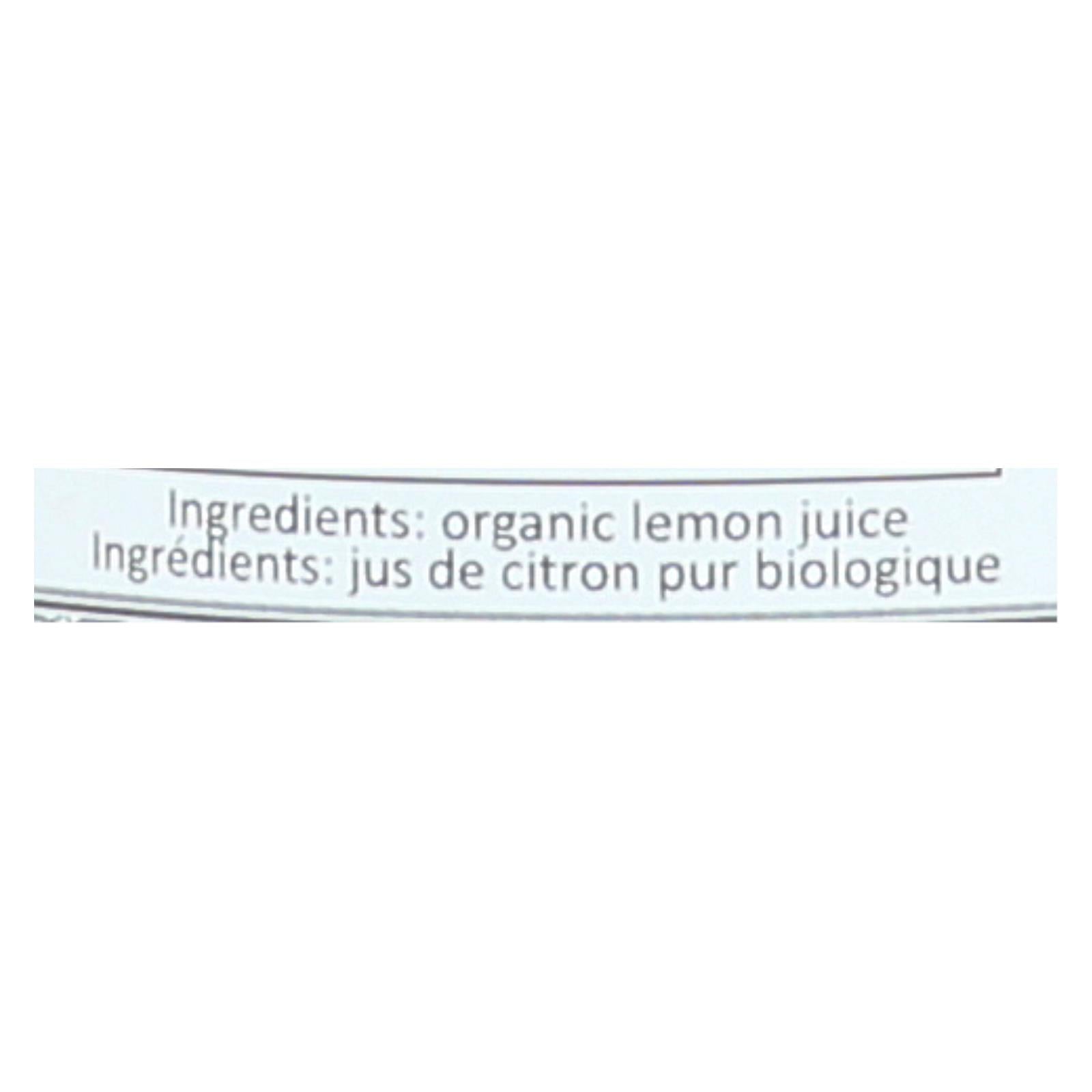 Volcano Burst Organic Lemon Juice, Case of 12, 16.9 Fluid Ounce Bottles