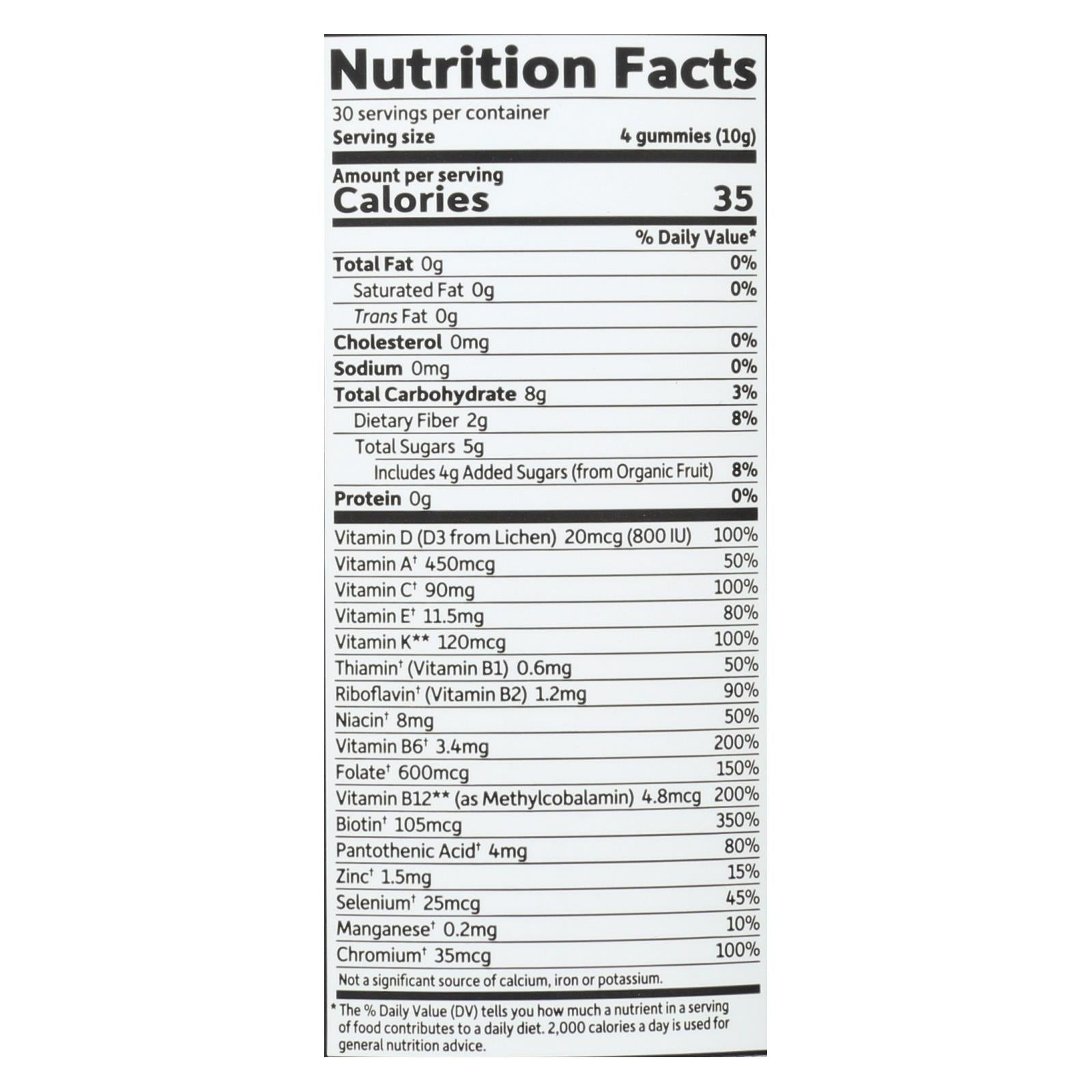 Garden of Life Organics Mykind Prenatal Multi Gummies Organic Berry, 120 Count