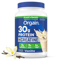 Orgain Vanilla Creatine Protein Powder, 28.2 oz Container