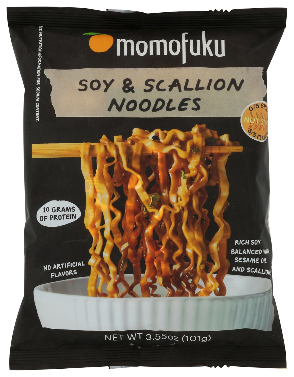 Momofuku Soy Scallion Noodles, Case of 12, 3.55 Ounce