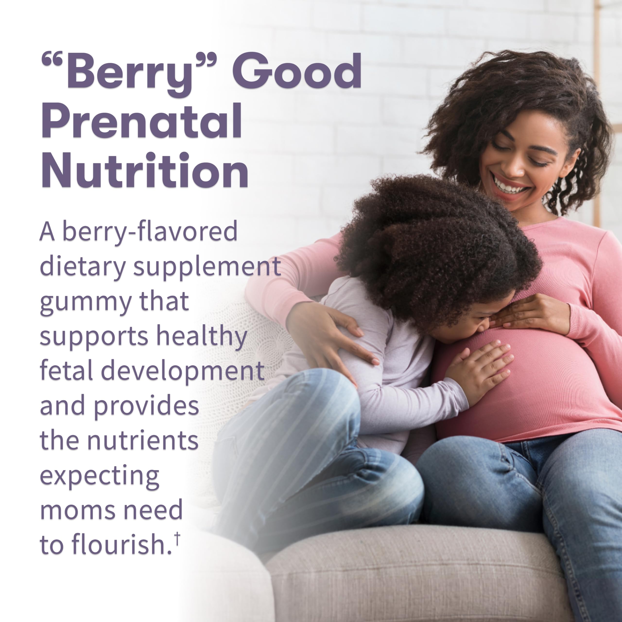 Garden of Life Organics Mykind Prenatal Multi Gummies Organic Berry, 120 Count
