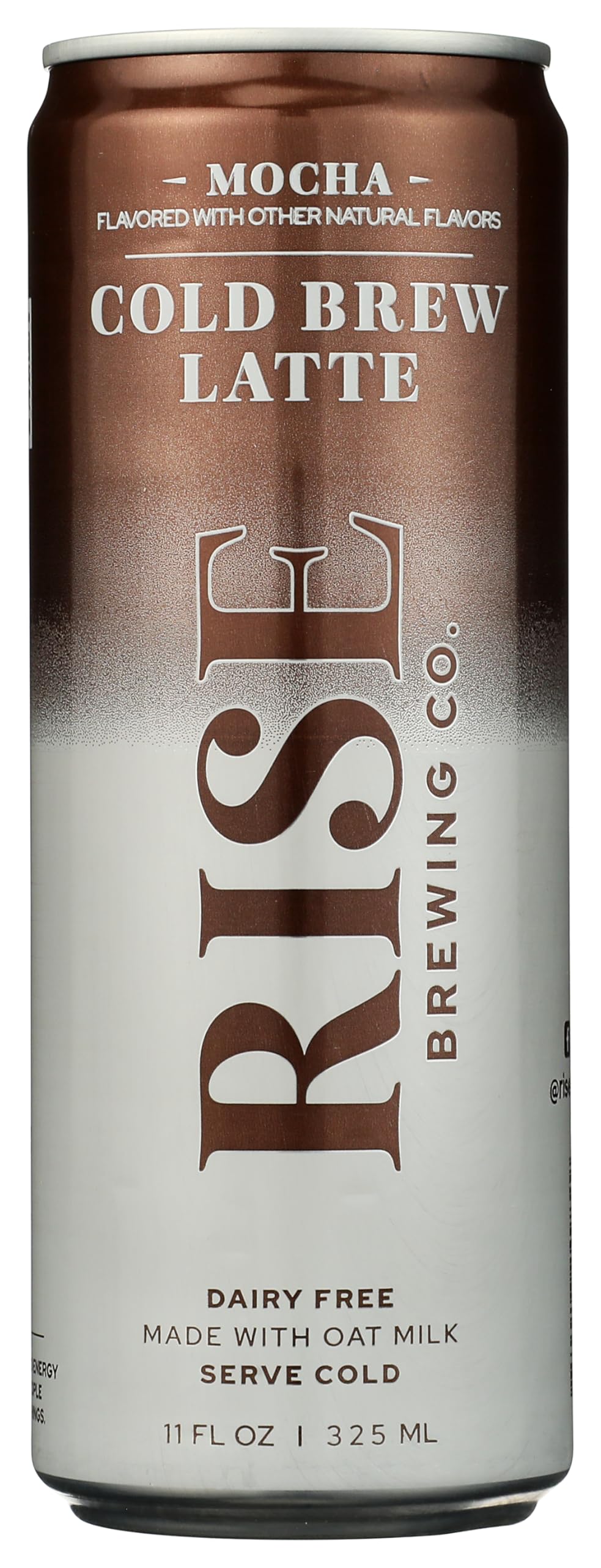 Rise Brewing Co. Mocha Cold Brew Latte, Case of 12, 11 Fluid Ounce Cans