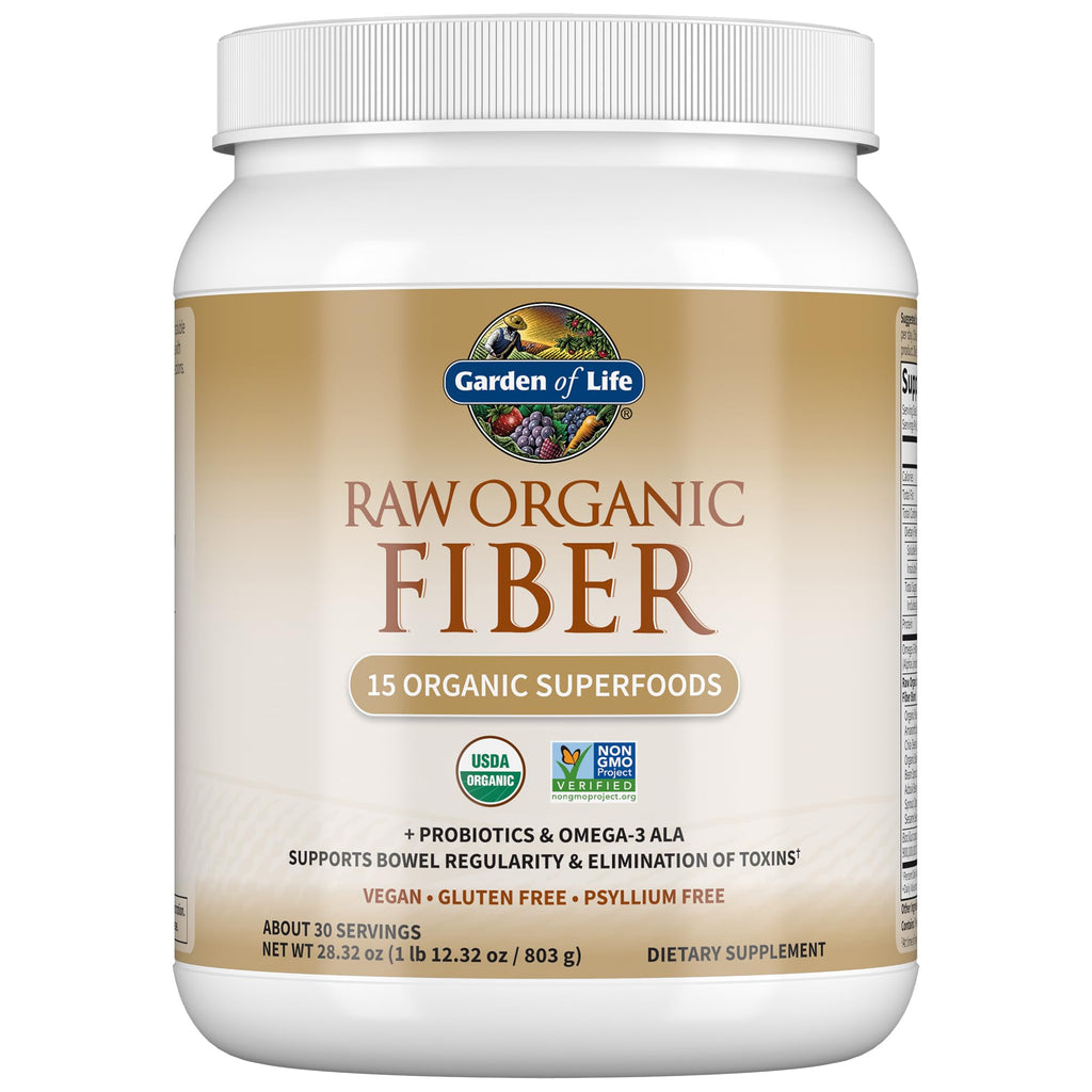 Garden Of Life Raw Organic Fiber Powder, 1.77 Pound