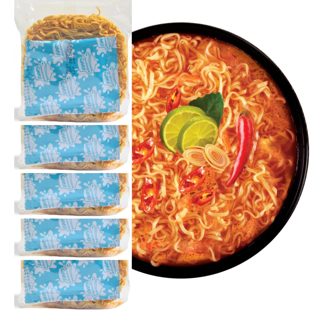 A-Sha Foods Chili Lime Noodle Soup, Case of 8, 12 oz