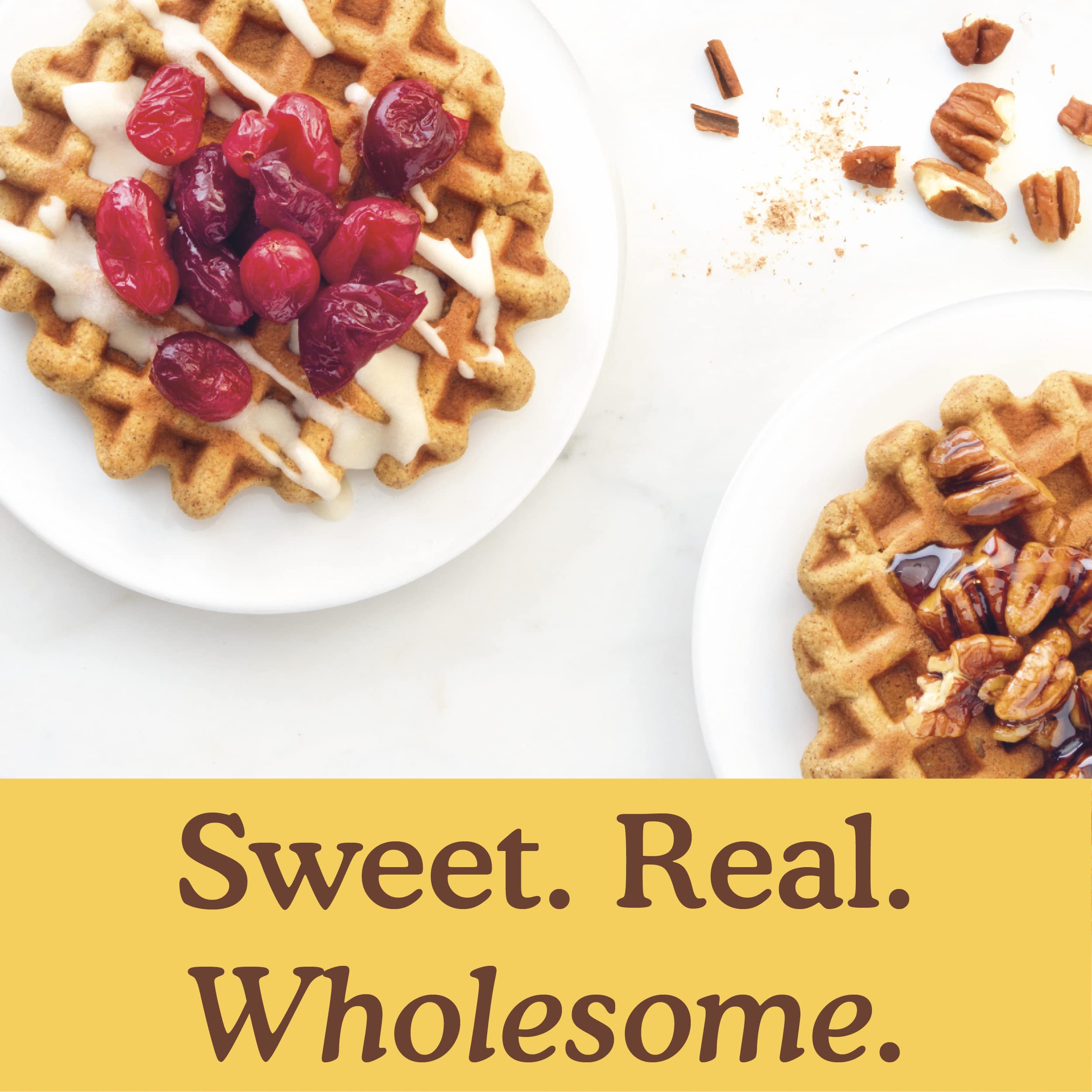 Simple Mills Pumpkin Almond Flour Pancake and Waffle Mix, Case of 6, 10.7 oz