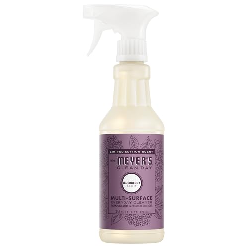 Mrs. Meyer's Clean Day Elderberry Cleaner, 16 fl oz, Case of 6