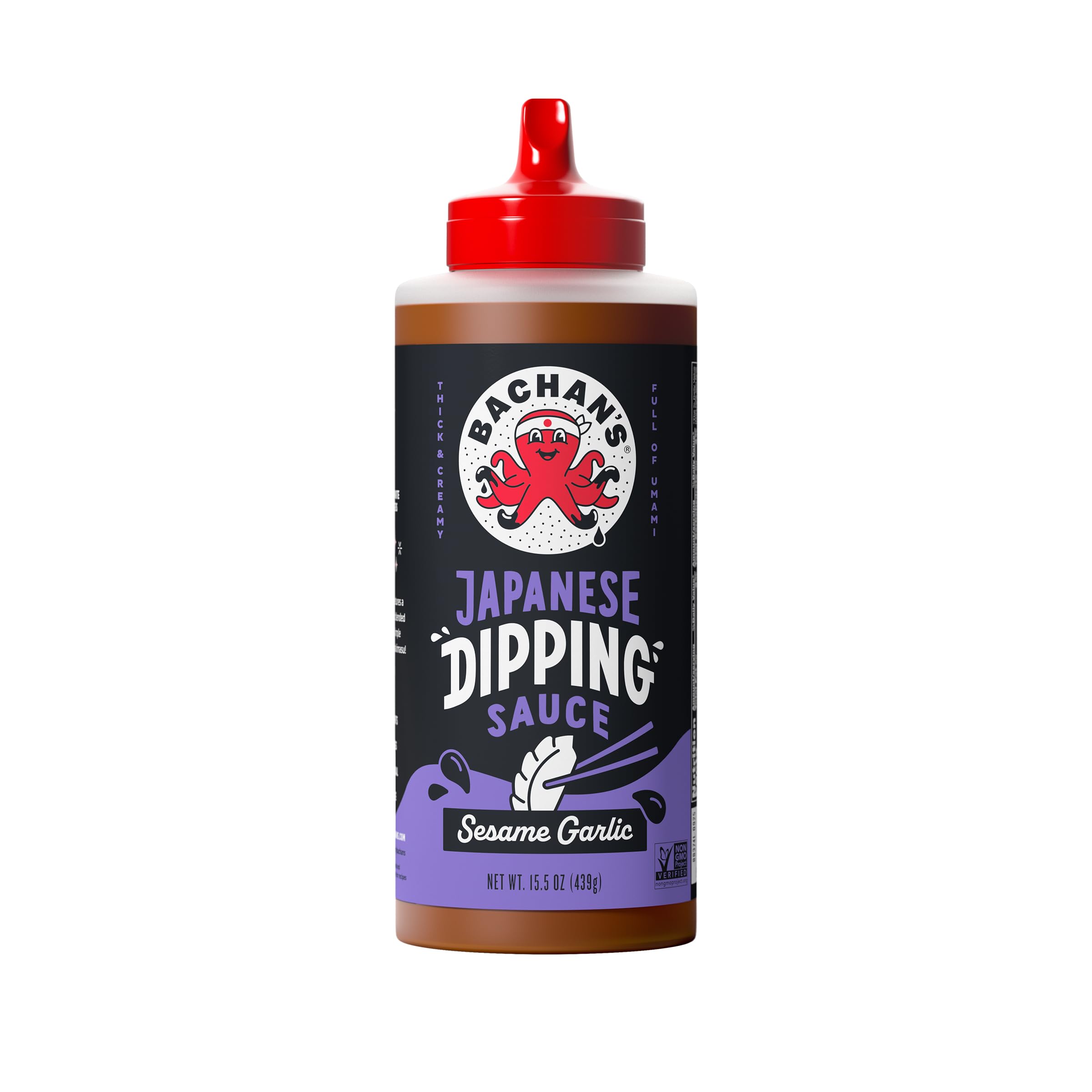 Bachan's Sesame Garlic Sauce, Case of 6, 15.5 Ounce