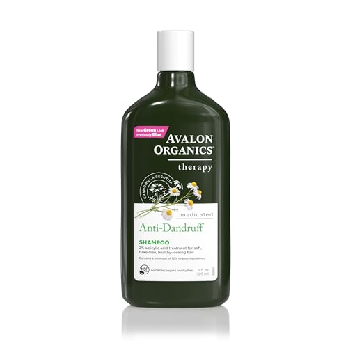 Avalon Organics Organic Anti-Dandruff Shampoo, 11 Fluid Ounces