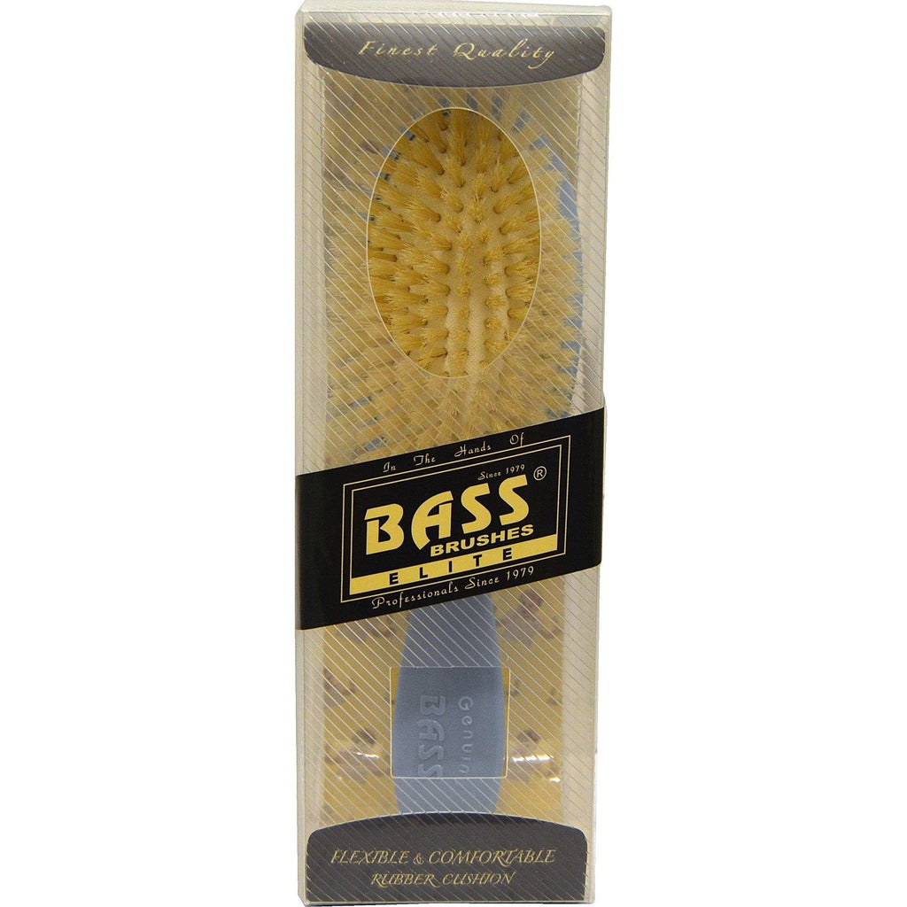 Bass Brushes Natural Bristle Baby Brush, Pink, 1 Count