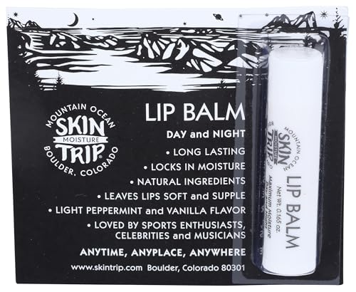 Mountain Ocean Day and Night Lip Balm, Case of 12, 0.165 oz