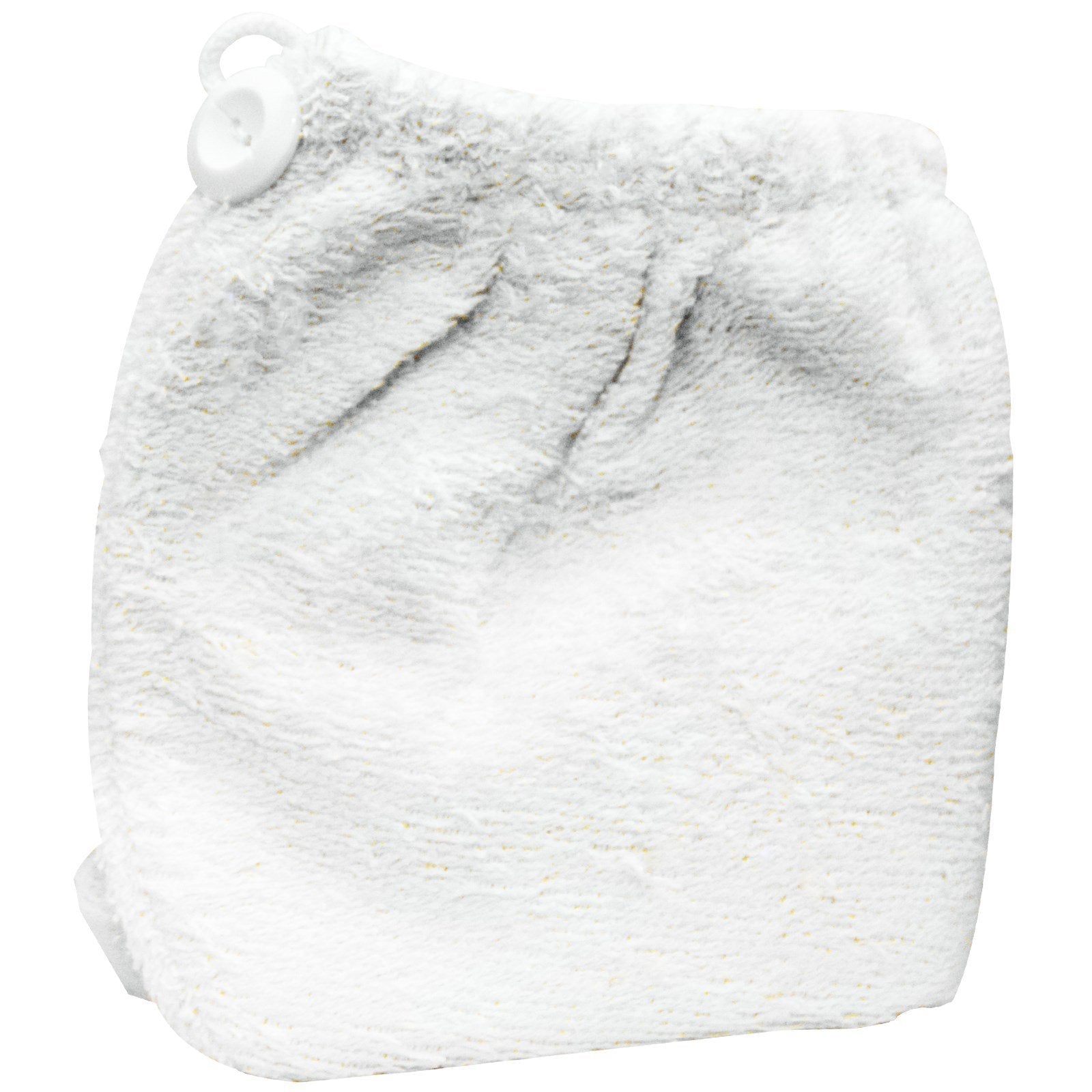 Bass Brushes White Absorbent Cotton Hair Towel