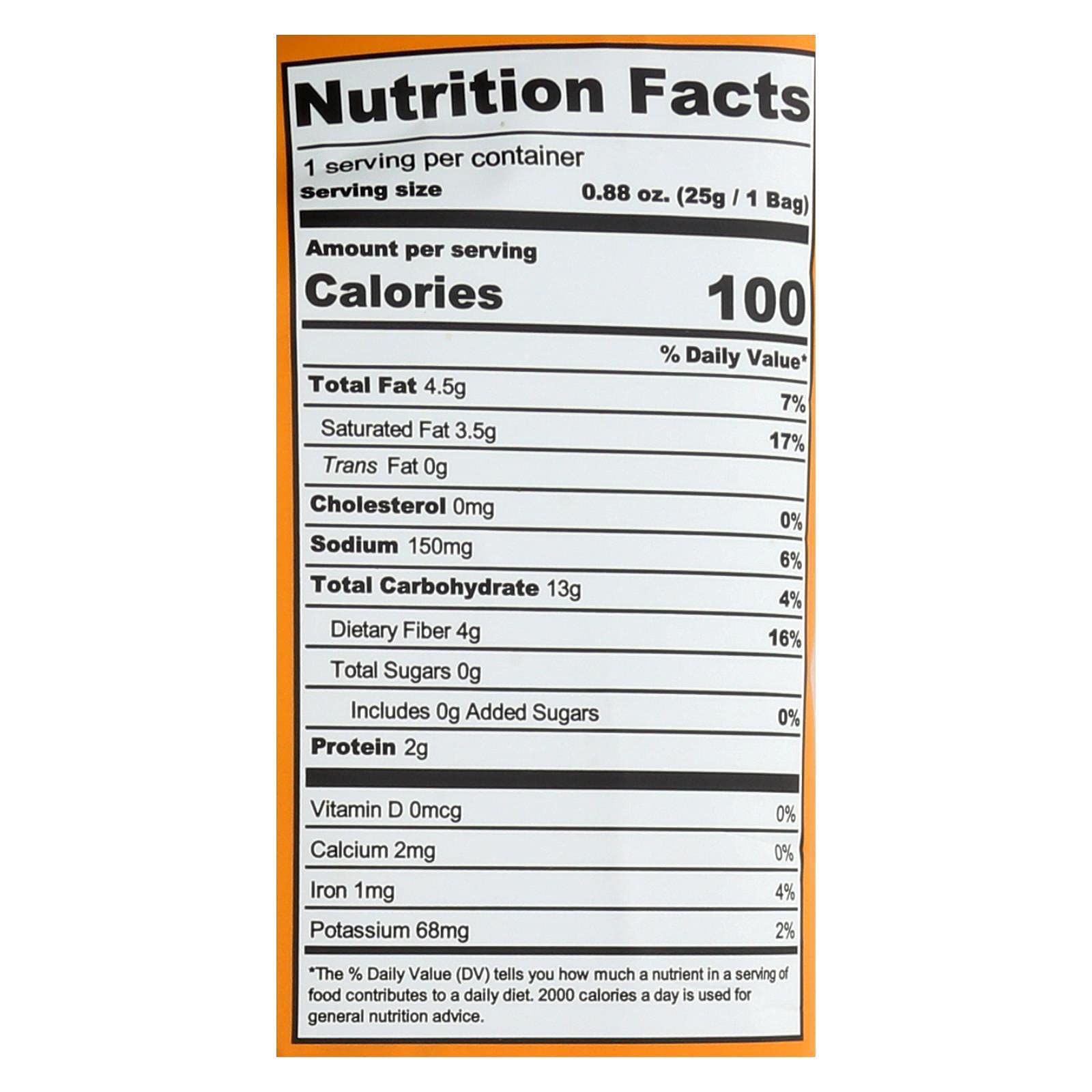 LesserEvil Organic Himalayan Gold Popcorn, Case of 12, 0.88 Ounce Bags