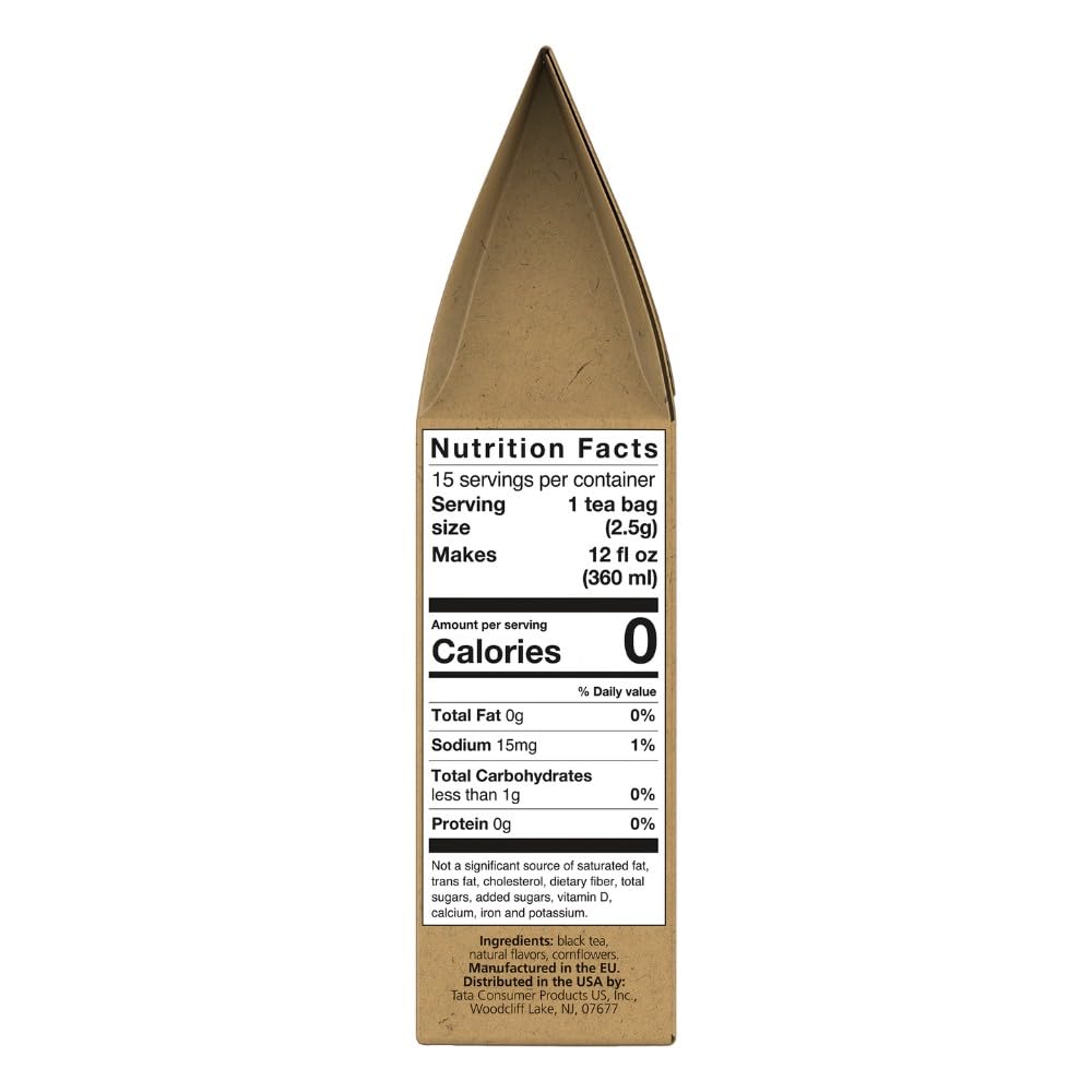 Teapigs Darjeeling Earl Grey Tea, Case of 6, 15 Count Boxes