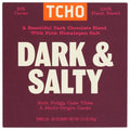 TCHO Organic Dark and Salty Chocolate Bar, Case of 10, 2.1 Ounce