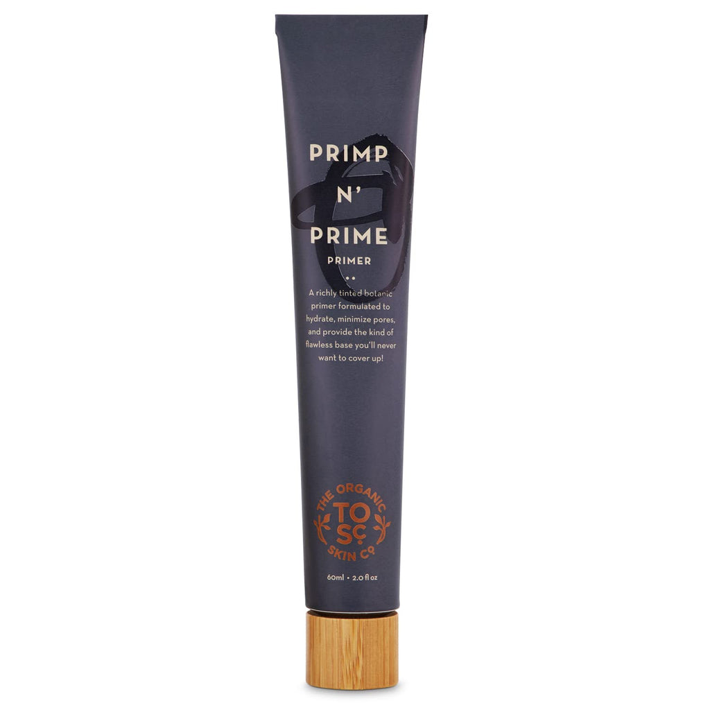 The Organic Skin Co Primp N Prime Hydrating Makeup Primer and Tinted Moisturizer, Sun Kissed, 2 Fluid Ounce