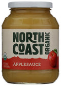 North Coast Organic Applesauce, Case of 6, 24 fl oz Jars