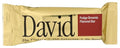 David Protein Fudge Brownie Flavored Bars, Case of 12, 2.19 oz Bars