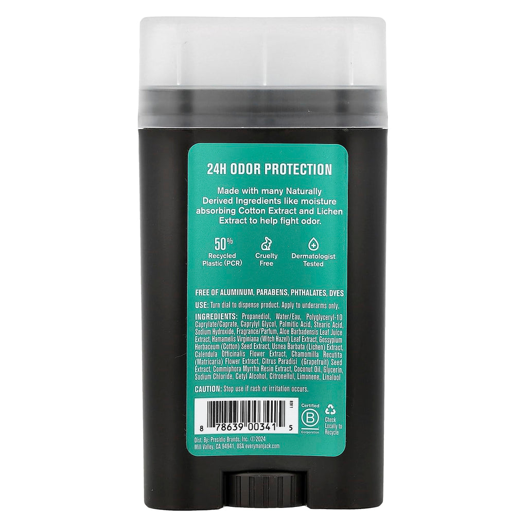 Every Man Jack Sea Salt + Citrus Aluminum-Free Deodorant, 3 Oz