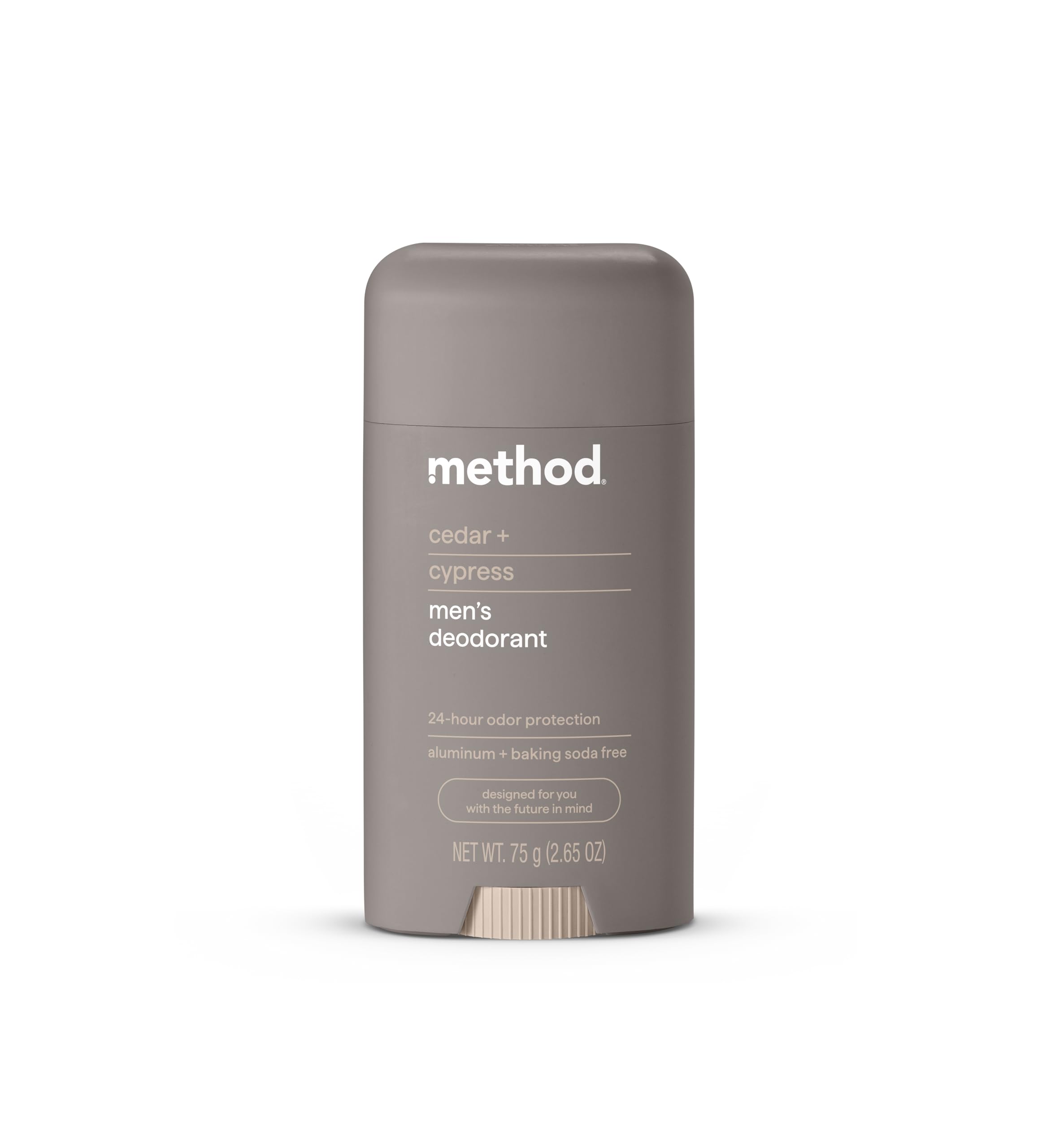 Method Men's Cedar + Cypress Deodorant, Case of 24, 2.65 oz