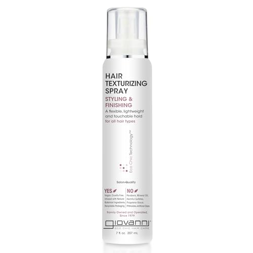 Giovanni Texturizing Styling Finishing Hair Spray, 7 Fluid Ounces