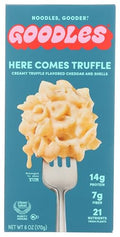 Goodles Here Comes Truffle Mac and Cheese, Case of 12, 6 Ounce Boxes