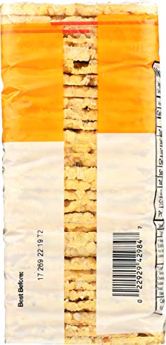 Suzie's Organic Lightly Salted Corn Cake Thins, Case of 12, 4.6 Ounce