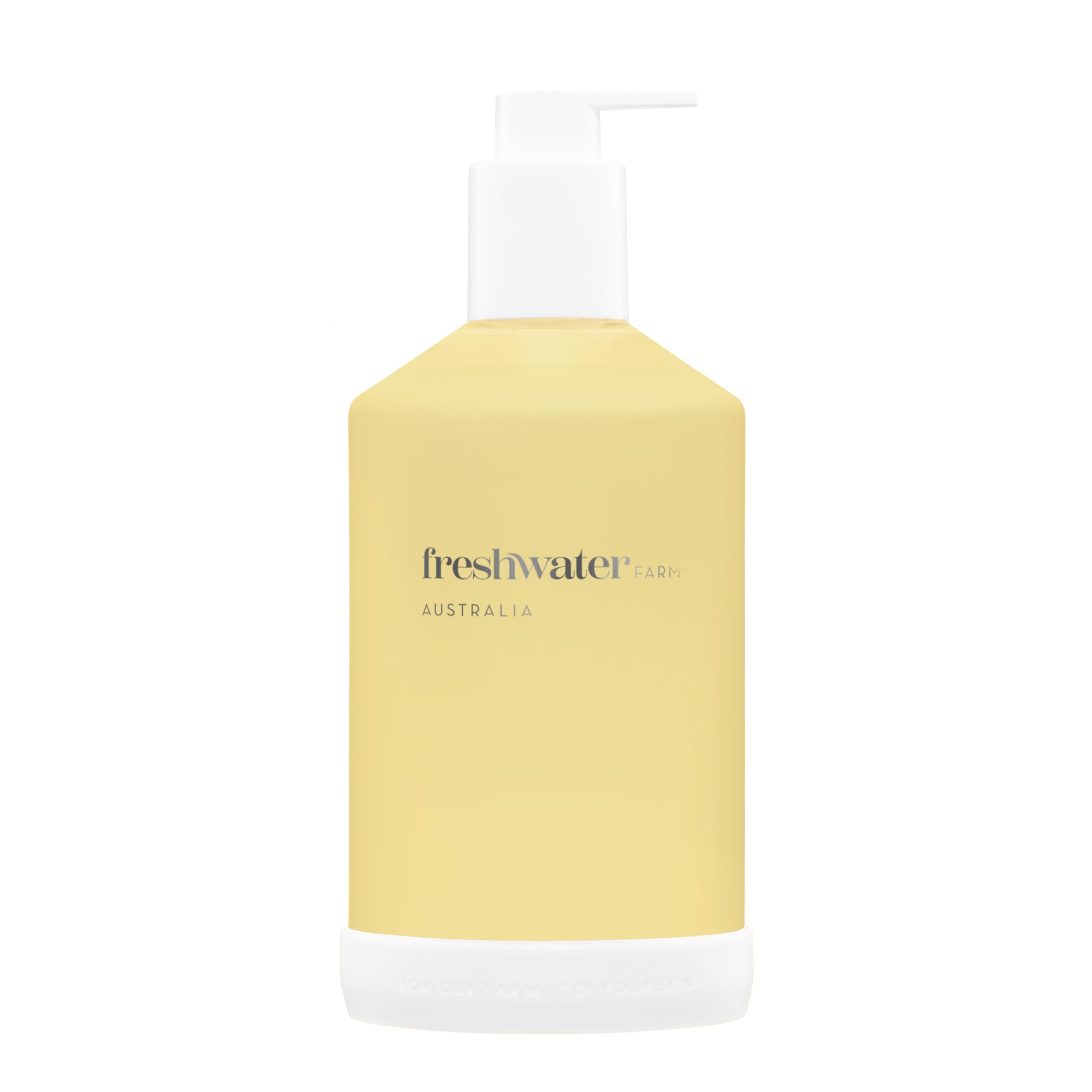 Freshwater Farm Australia Lemon Myrtle Manuka Honey Castile Hand Wash, Case of 3, 16.9 Fluid Ounce Bottles