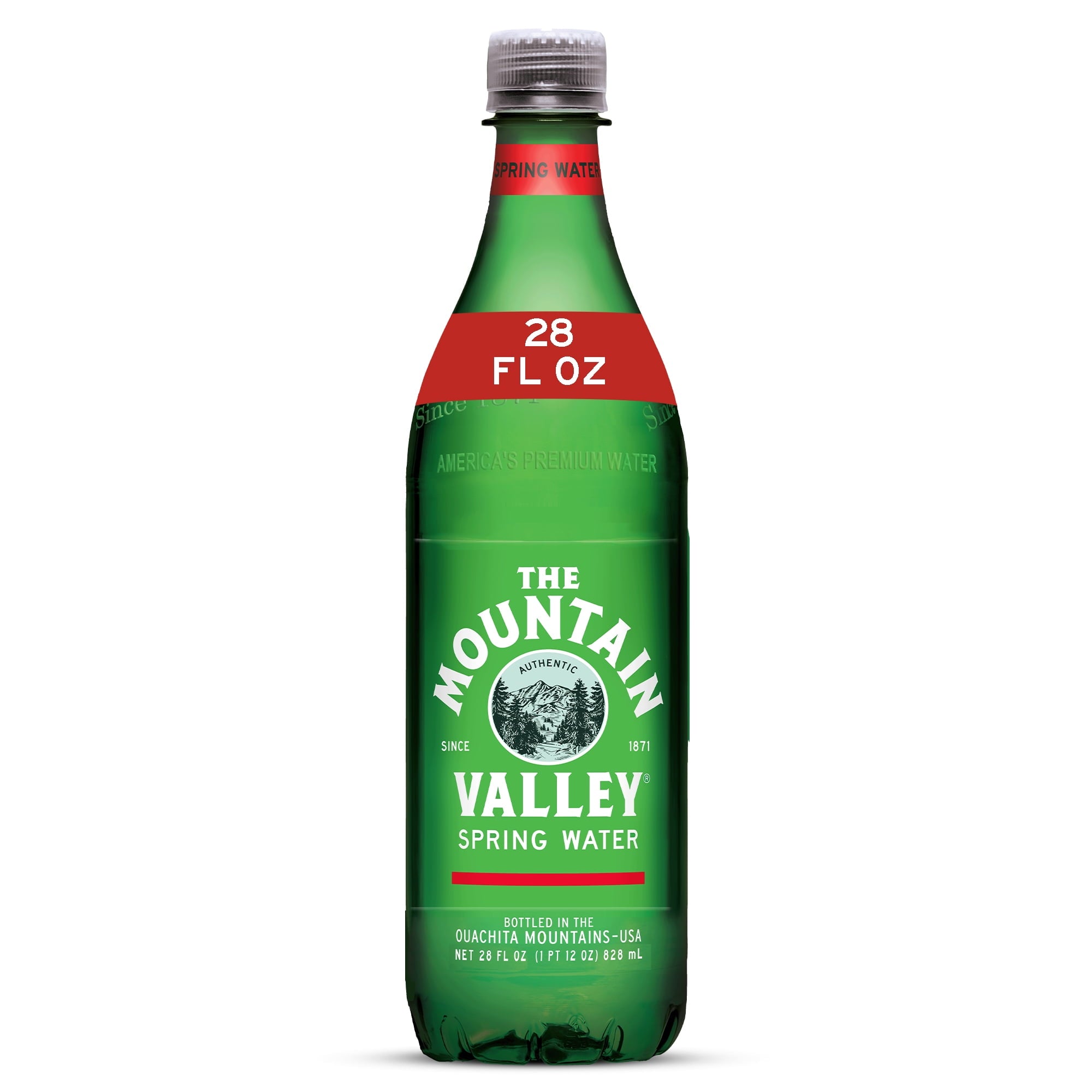 Mountain Valley Spring Water, Case of 12, 28 Fluid Ounce