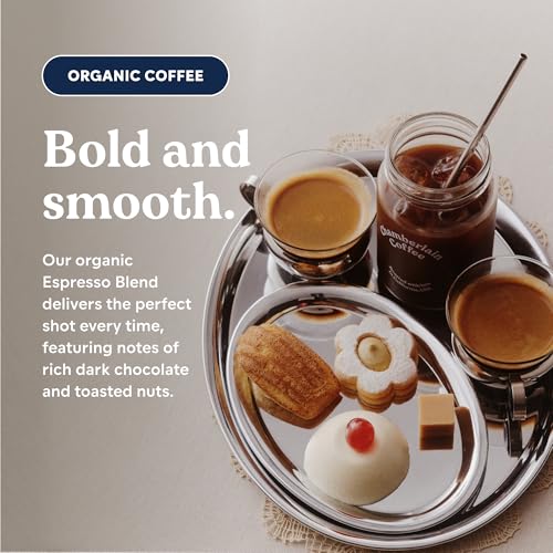 Chamberlain Coffee Organic Fancy Mouse Espresso Coffee, Case of 6, 10 oz