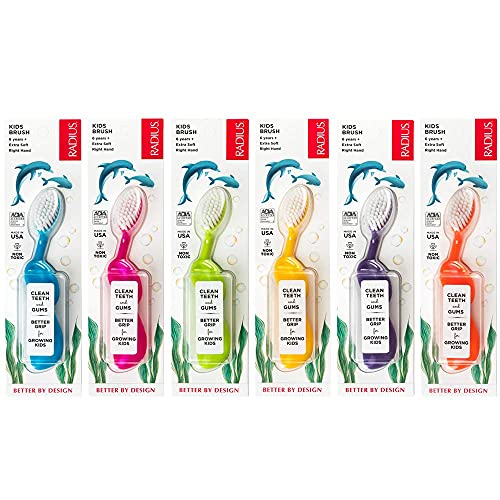 Radius Kidz Right Hand Toothbrush, 1 Count
