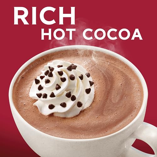 Ghirardelli Double Chocolate Hot Cocoa Mix, Case of 8, 8 Ounce Cartons