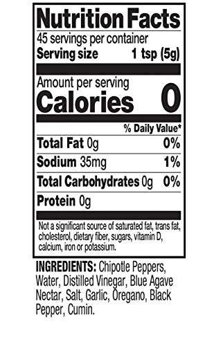 Tia Lupita Chipotle Hot Sauce, Case of 6, 8 oz