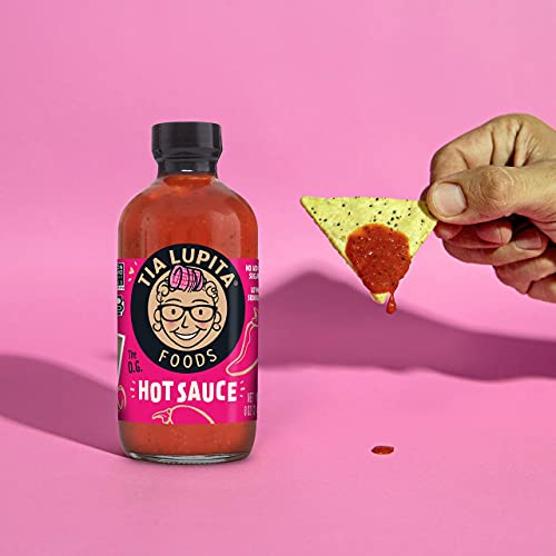 Tia Lupita Chipotle Hot Sauce, Case of 6, 8 oz