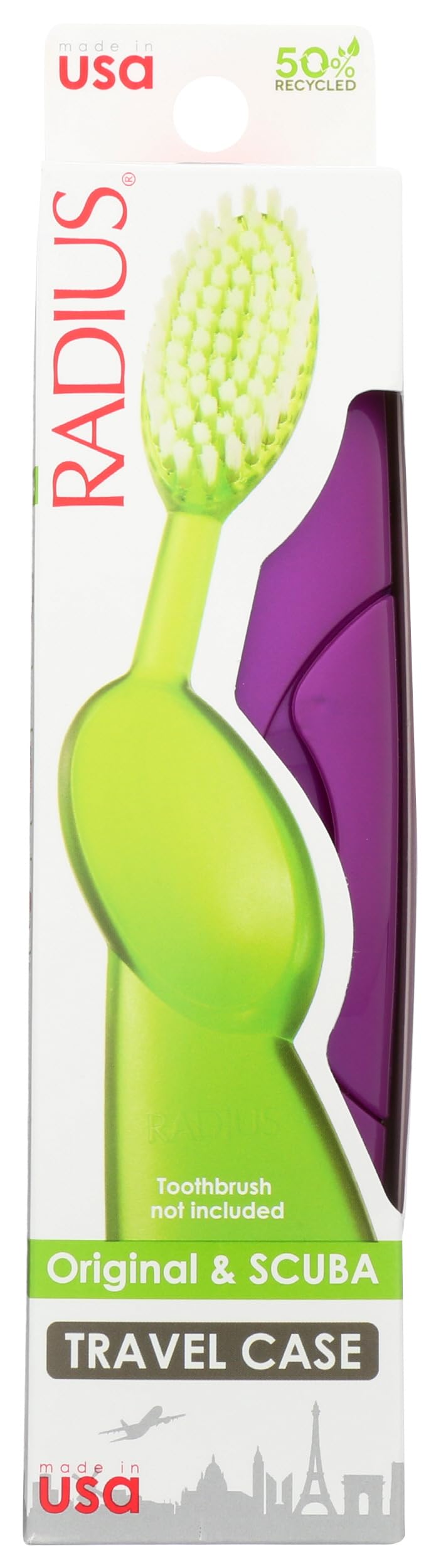 RADIUS Original Scuba Toothbrush Case, 1 Count
