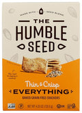 The Humble Seed Everything Grain Free Crackers, Case of 6, 4.25 Ounce