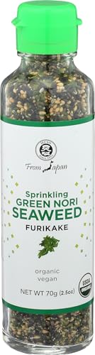 Muso From Japan Organic Seaweed Furikake Sprinkle, Case of 6, 2.5 Ounce Packs
