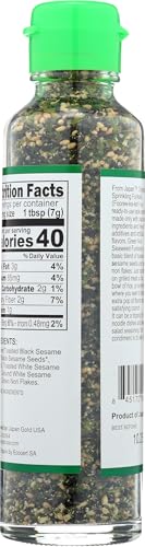 Muso From Japan Organic Seaweed Furikake Sprinkle, Case of 6, 2.5 Ounce Packs