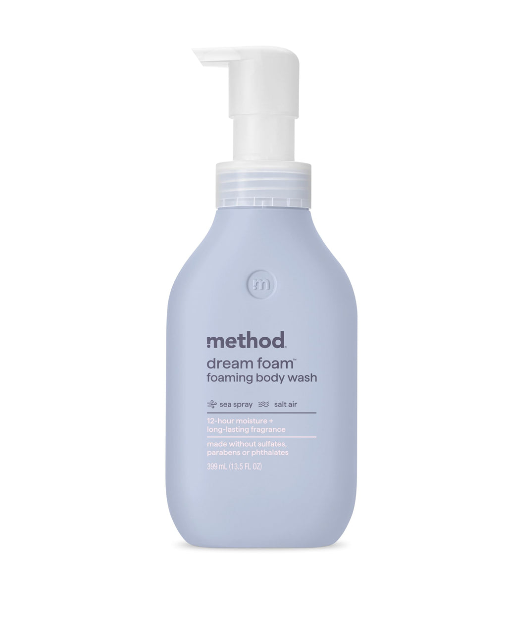 Method Foam Body Wash Sea Spray, Case of 6, 13.5 Fluid Ounces Each